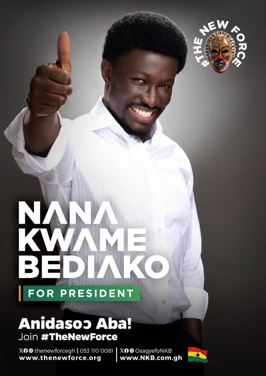bignanaofficial's tweet photo. Tested, approved and trusted... Let's vote 👍 for Nana Kwame Bediako... Anidaso Aba.. 👍👍👍👍👍 https://t.co/EXRkRP4YoQ