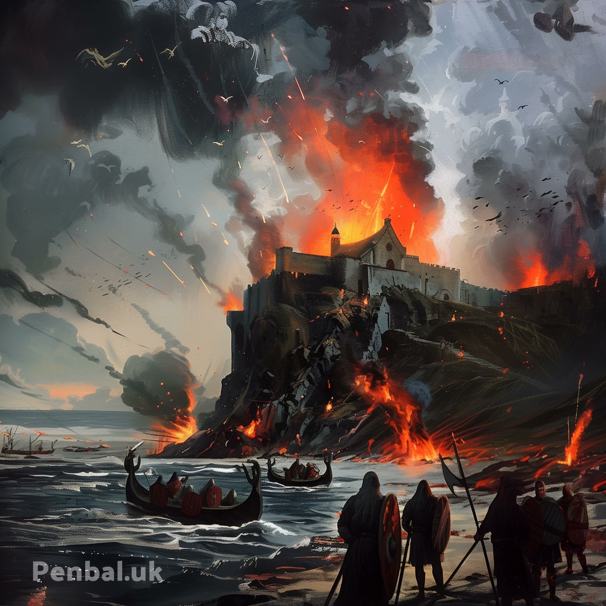 In 794, one year after the first Viking raids in England on the island of Lindisfarne, Tynemouth was attacked by marauding norsemen. This 2-part story, exclusive to Penbal, by the novelist Robert Westall (1929-1993) describes the raids and how the local population fought back!…