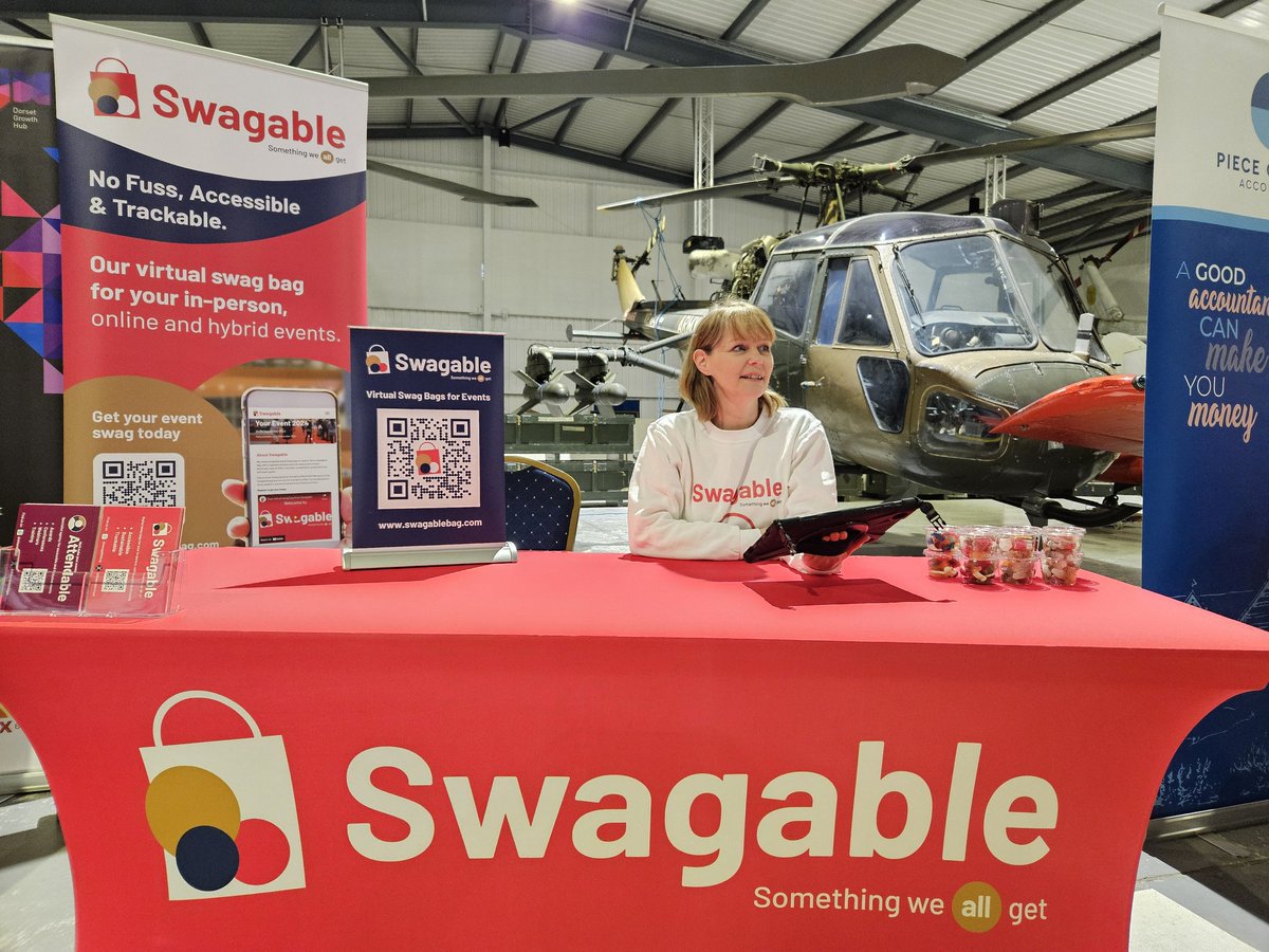 The Swagable Roadshow continues...

We are at the FSB bootcamp:Make your business fly, demonstrating how our virtual Swag bag is accessible, sustainable, and no fuss to adminsiter, all with trackable results. 
#swagable  #FSBbootcamp