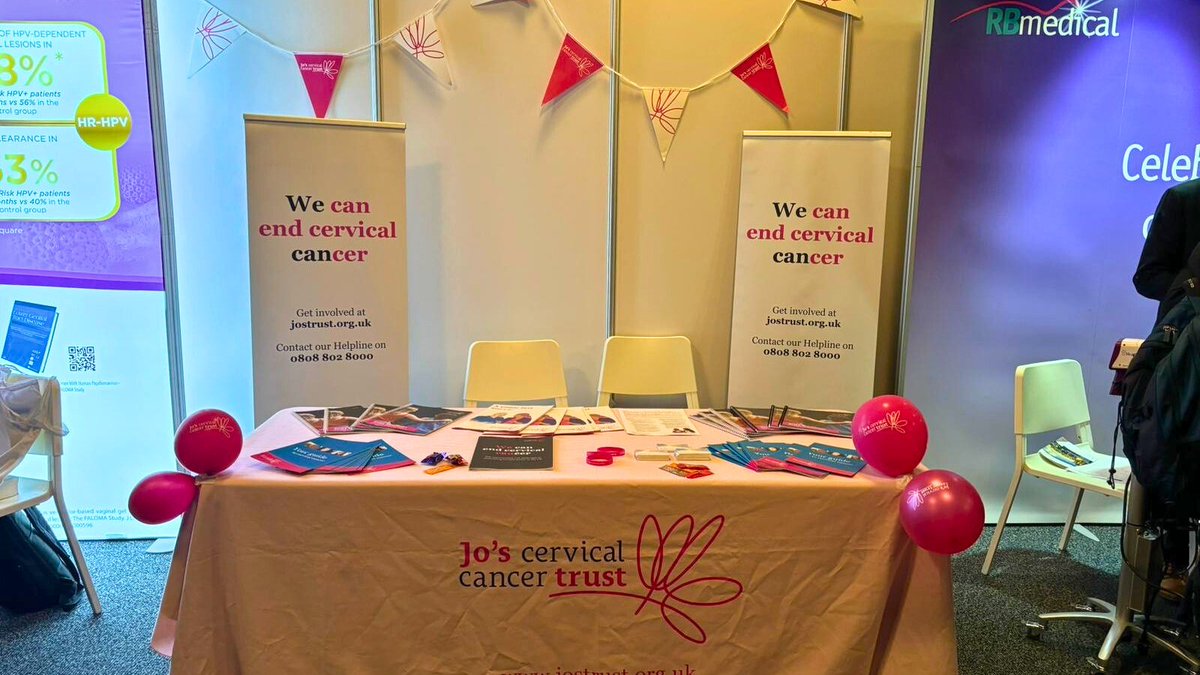 We've had a brilliant time at #BSCCP2024 Our team have been talking to so many people about our campaigning work and support services, and our Head of Support Services, Bridget Little, spoke all about cervical cancer prevention 🎤 @TheBSCCP