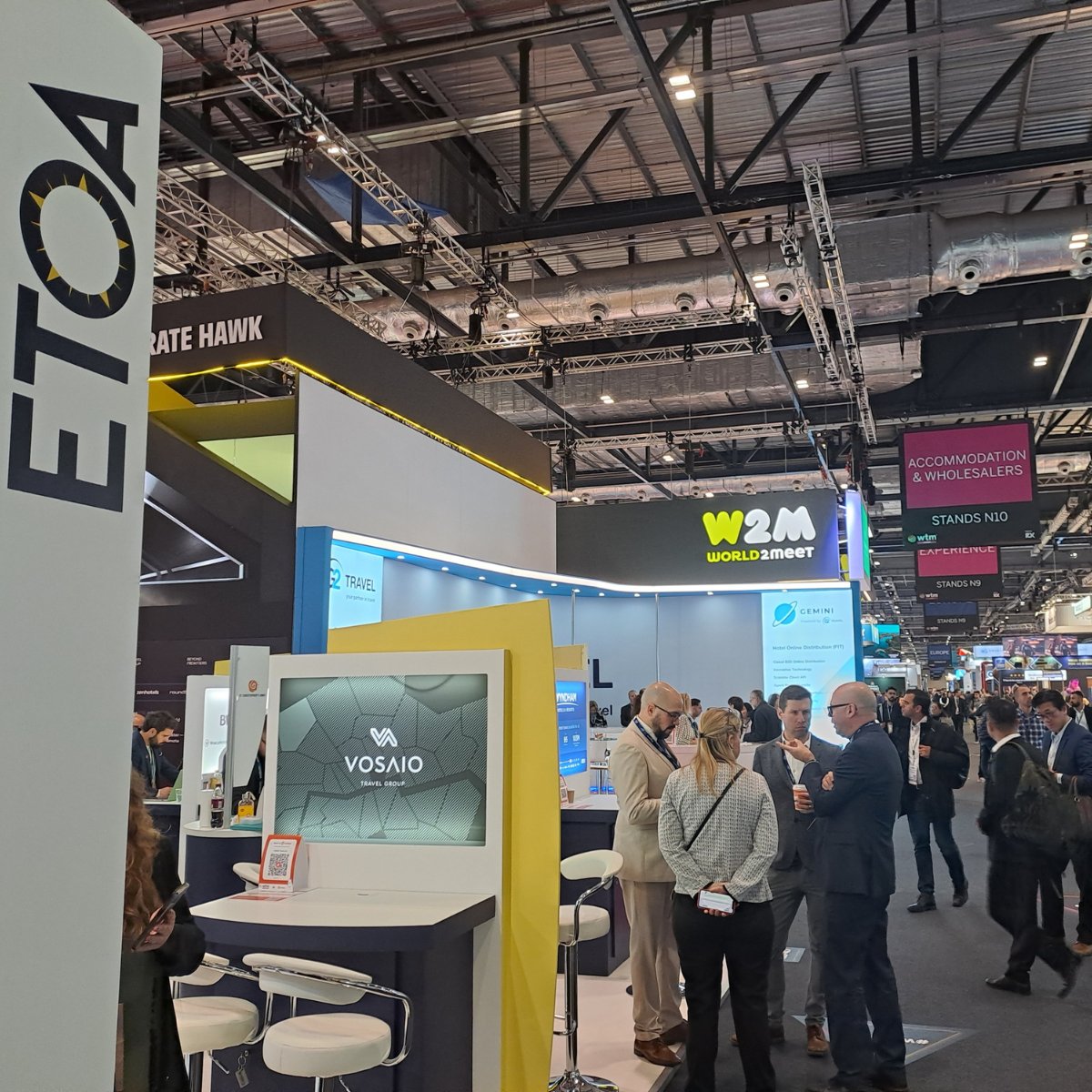 🌟 Opportunity for ETOA Members: ETOA will be hosting a stand at @WTM_London on 5-7 November 2024, and you can join us as a co-exhibitor. Don't miss out on this opportunity to showcase your brand and connect with industry professionals at WTM London! 👉etoa.org/wtm