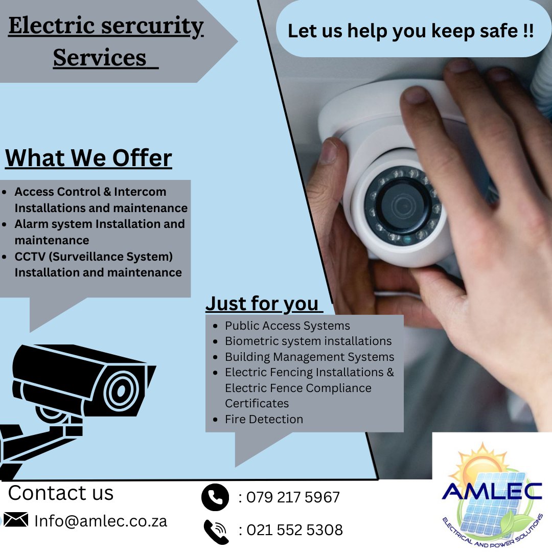 Amlec Electrical Western Cape tweet media