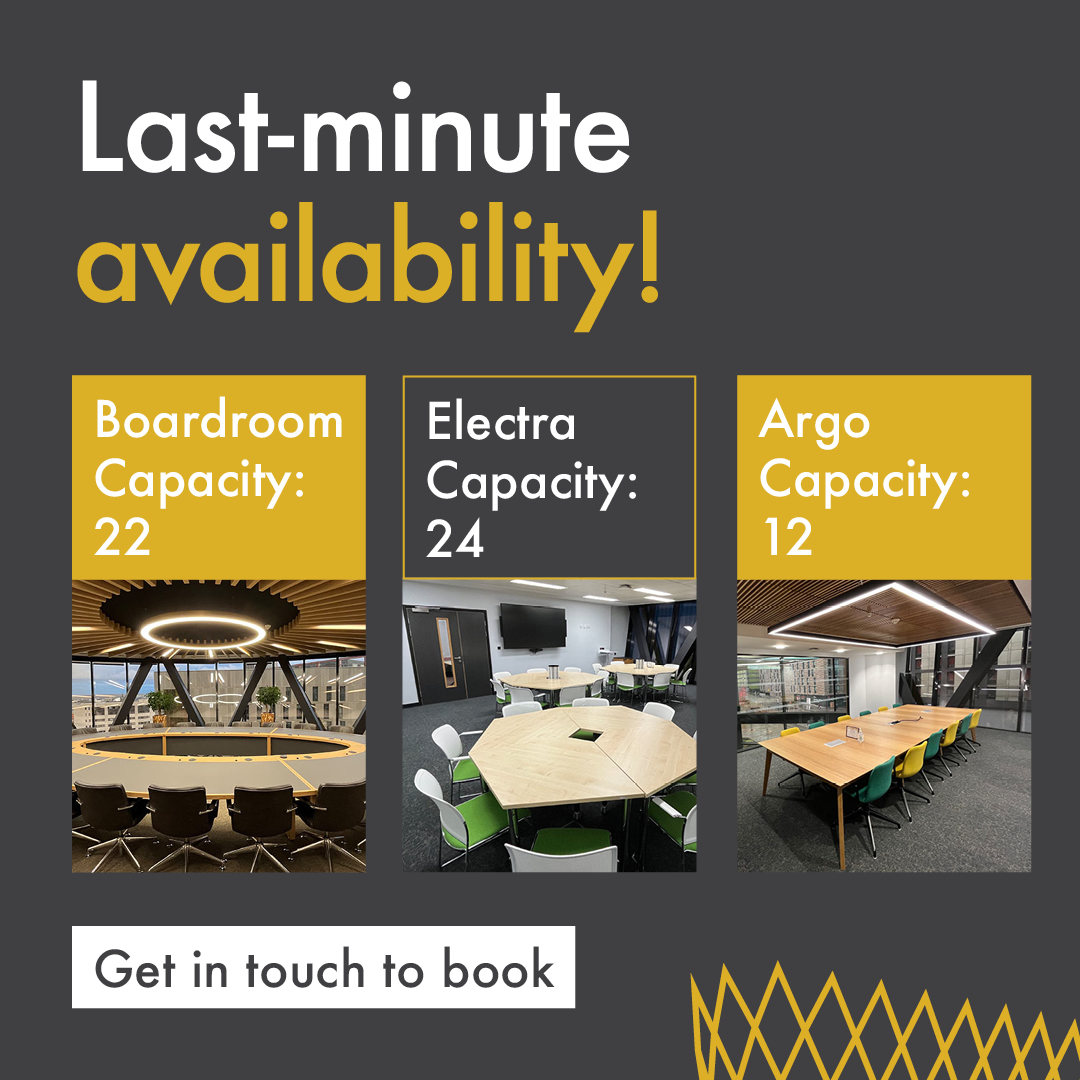 The Catalyst (@thecatalystuk) on Twitter photo Due to a cancellation, three of our popular meeting/ event spaces have rare last-minute availability next Tuesday, 30 April!
Give us a call on 0191 814 2200 or email info@thecatalystnewcastle.co.uk to book or find out more! Due to a cancellation, three of our popular meeting/ event spaces have rare last-minute availability next Tuesday, 30 April!
Give us a call on 0191 814 2200 or email info@thecatalystnewcastle.co.uk to book or find out more!