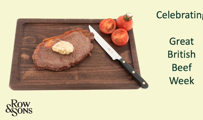 Enjoy your British steak on our British made steak boards!  #britishbeefweek  #StGeorgesDay #dining #frontofhouse rowandsons.co.uk