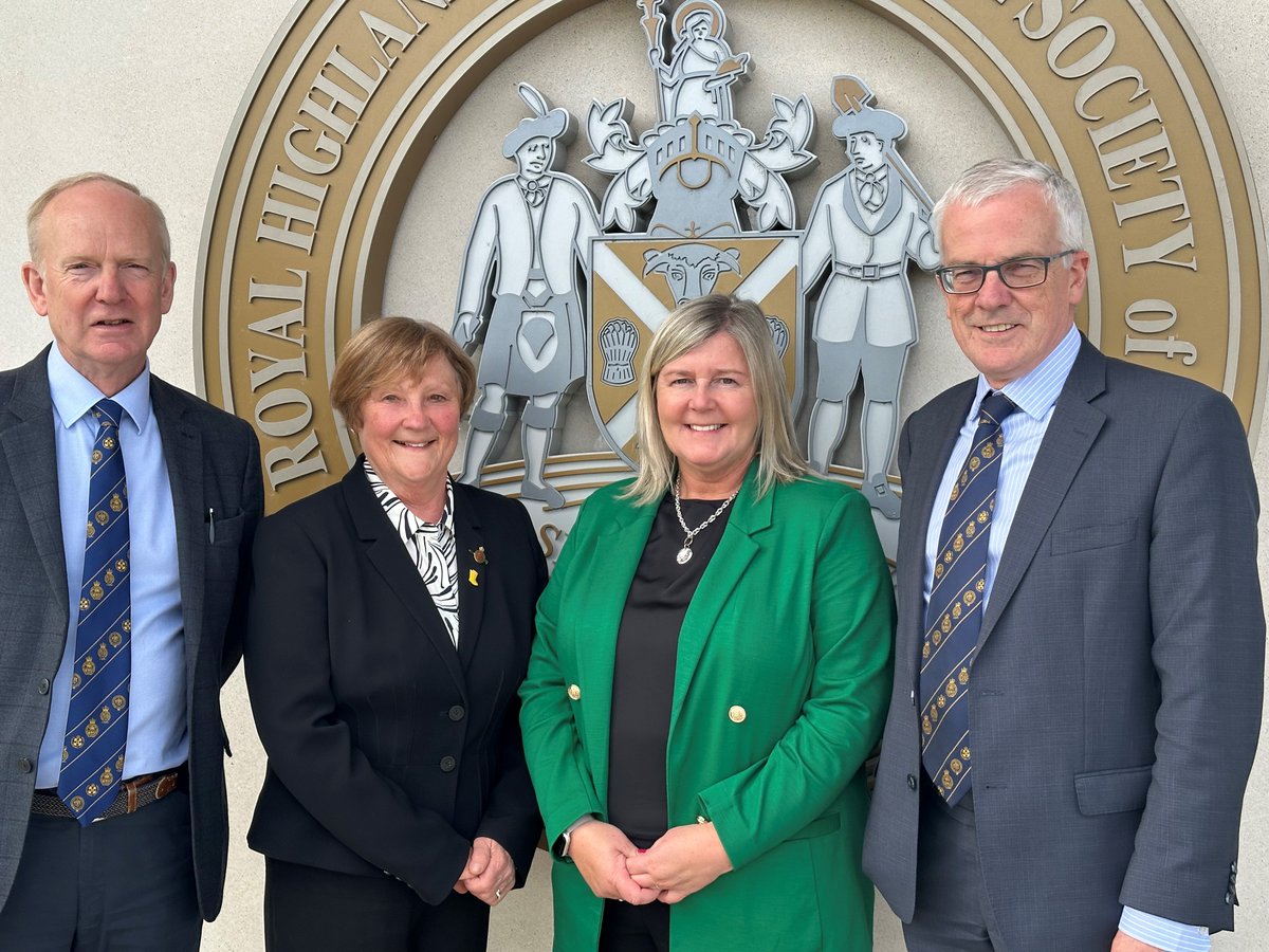 Yesterday representatives from CARAS NI attended the National CARAS AGM and Council meeting at the <a href="/HighlandCentre/">RoyalHighlandCentre</a> 

It was a great opportunity to catch up with the UK’s other national Royal Agri Societies🌾
<a href="/RoyalAgSociety/">The Royal Agricultural Society of England</a> <a href="/ScotlandRHShow/">Royal Highland Show</a> <a href="/royalwelshshow/">Royal Welsh Agricultural Society</a>