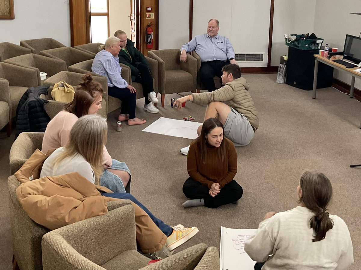 Having some time together as a team dreaming how we can change and transform our community in the next 1,2,3,5 years… Morning session looking at our mission, aim, values and mindset led by @davidwilford2 #Holmewood #CommunityDevelopment