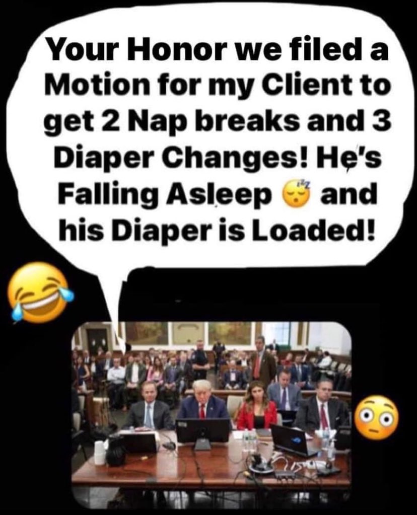 #TrumpTrials #SleepyDon #DiaperDon