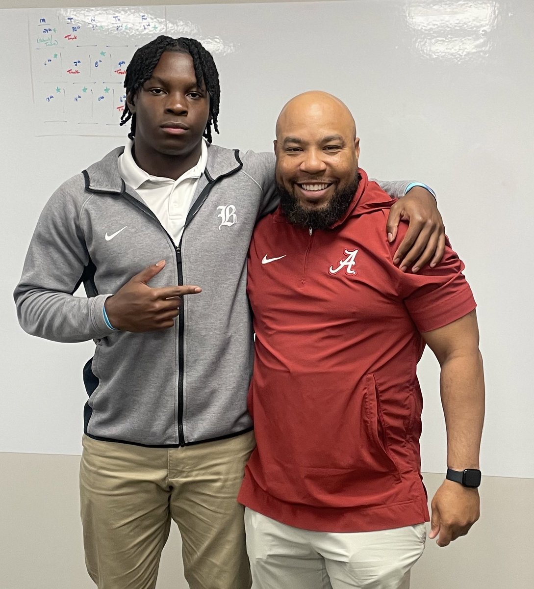 Appreciate you stopping by ‼️@BAMACoachG @AlabamaFTBL