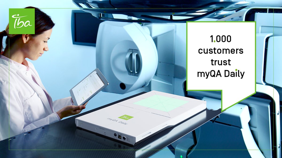 We are delighted to share that 1000 units of myQA Daily have now been deployed across radiation therapy facilities worldwide, marking a significant milestone for us at IBA Dosimetry. Huge thanks to all our customers for their trust.

iba-dosimetry.com/product/myqa-d…
 #MedicalPhysics