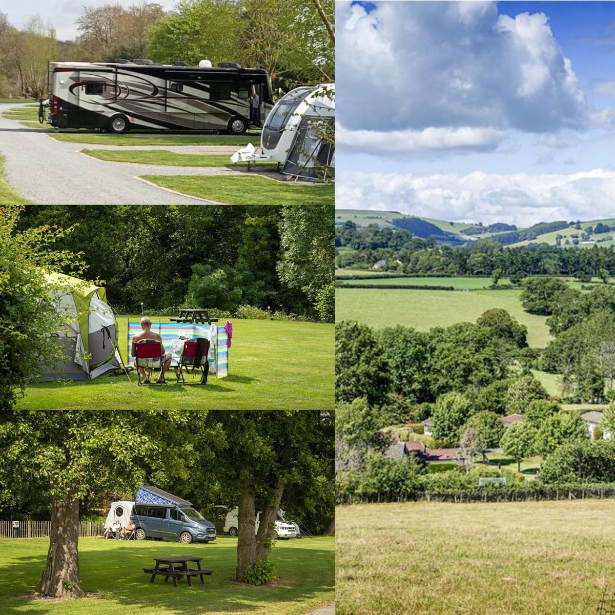 RockbridgeHP's tweet photo. LIMITED MAY BANK HOLIDAY AVAILABILITY 
https://t.co/cLFQ8tYmK6 
From RV’s to tiny tents, simple 🏕️ to 5*fully serviced pitches. Don’t be disappointed book now for 
May Day Holidays! 🥳
@VisitHfds @EatSleepLiveHfd @PremierParks #mayday #camping #visitwales https://t.co/lEBaultC8w