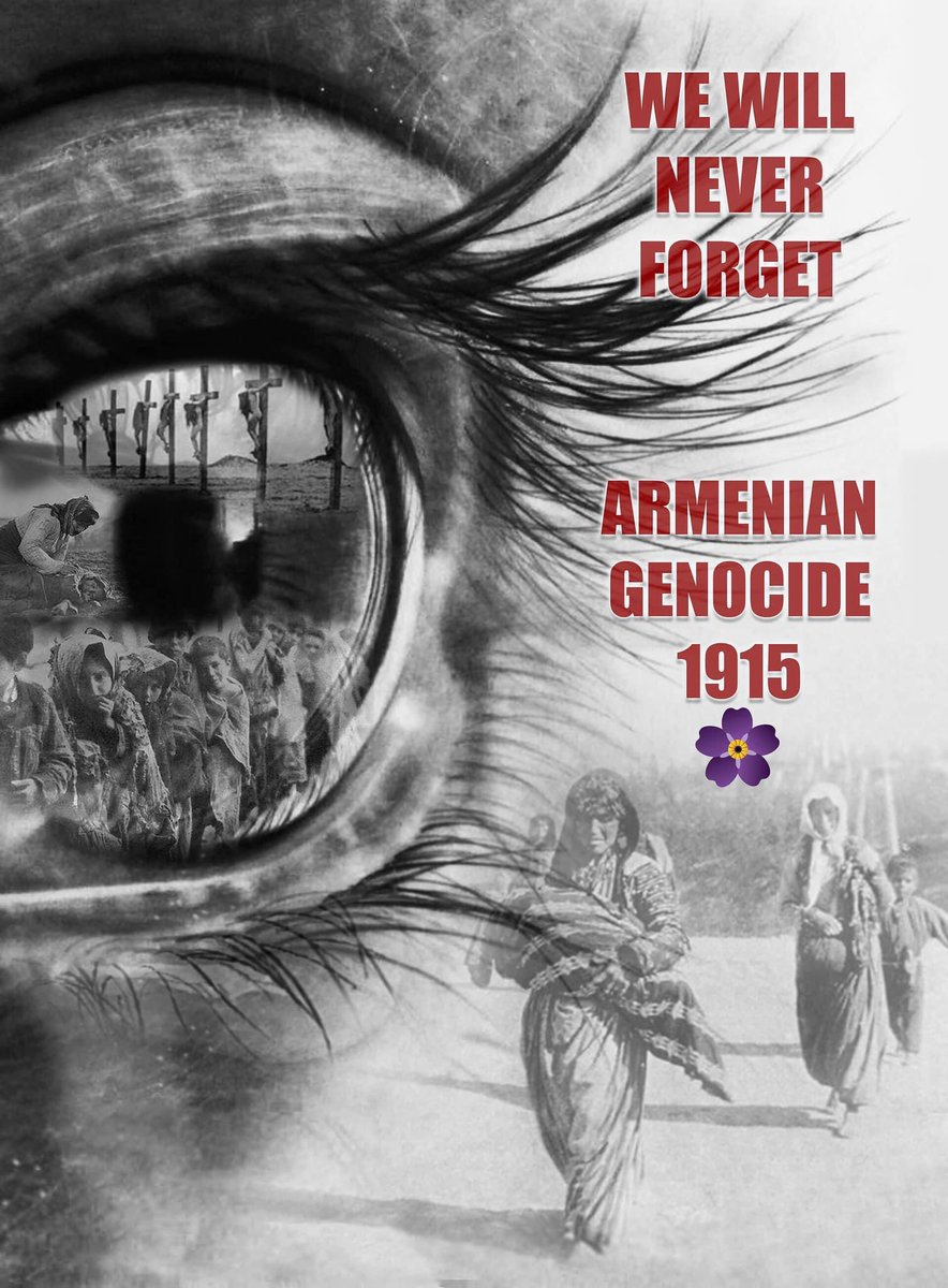 We will never forgive or forget and recognize the Armenian Genocide. I am proud to be Armenian. (April 24, 1915)  #neverforget #keepthepromise