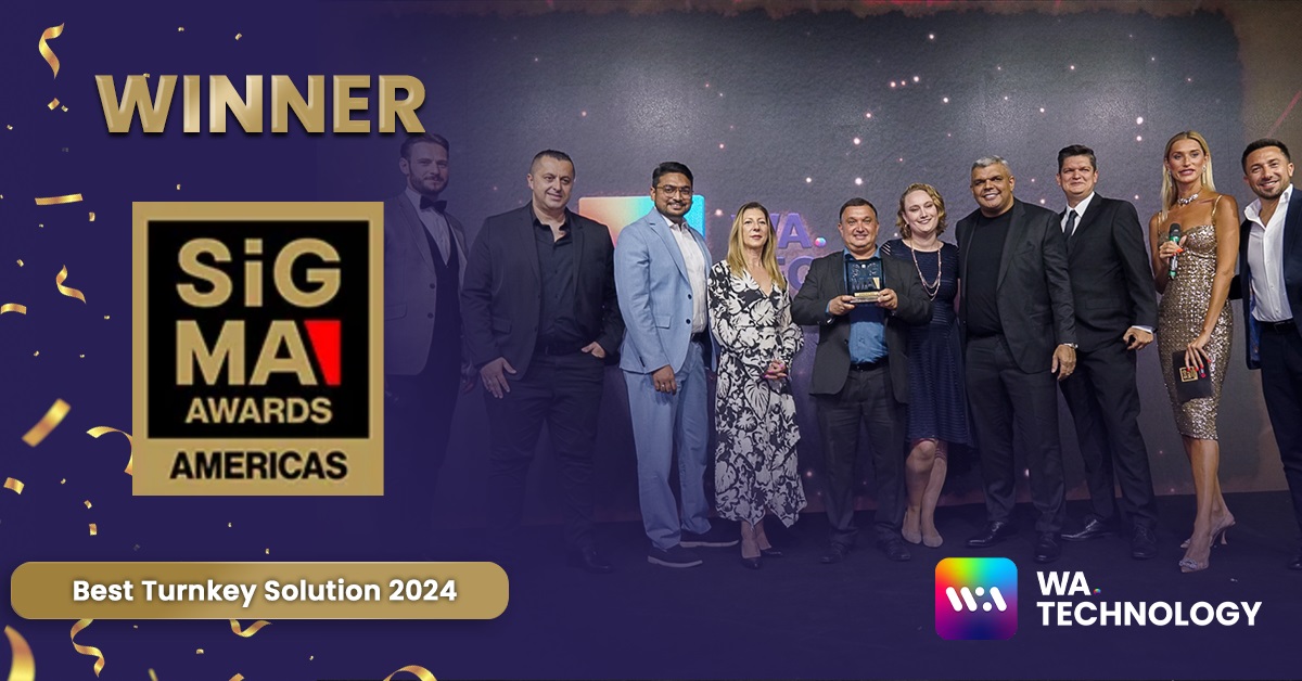 FocusGamingNews's tweet photo. https://t.co/TnDAB2ux1I wins Best Turnkey Solution 2024 at SiGMA Americas Awards

This recognition highlights https://t.co/TnDAB2ux1I’s commitment to innovation and its impactful presence in the LatAm market.

#WATechnology #SiGMAAmericasAwards #Event #GamingIndustry #Brazil

https://t.co/ONseMUbSLS