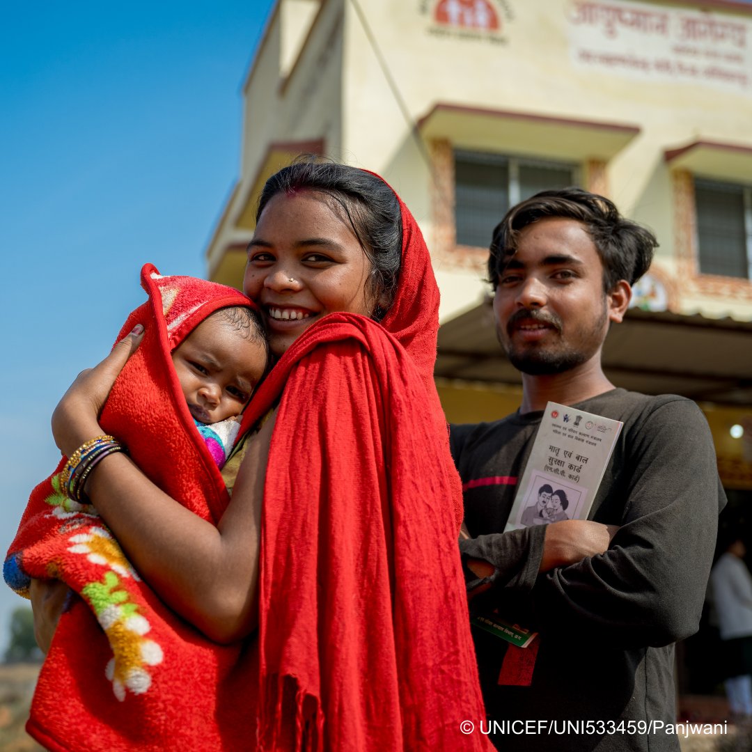 Vaccines are meant #ForEveryChild. For the past seven decades, UNICEF has been determined to support govts. and partners in India to reach children with lifesaving vaccines.