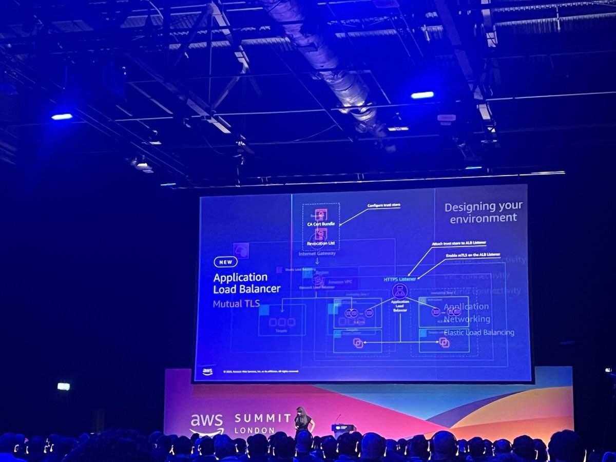 An impressive set up here at the #AWSSummit in London today. We have Justin Staig-Graham from LINX on the ground there taking in the presentations, workshops and networking. Reach out via DM for all enquiries about LINX interconnection services, #peeringandmore. #AWS…