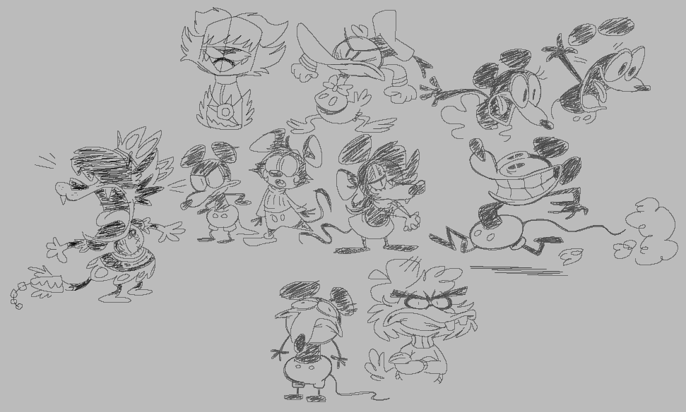 Morning, here's some more Drawpile doodles