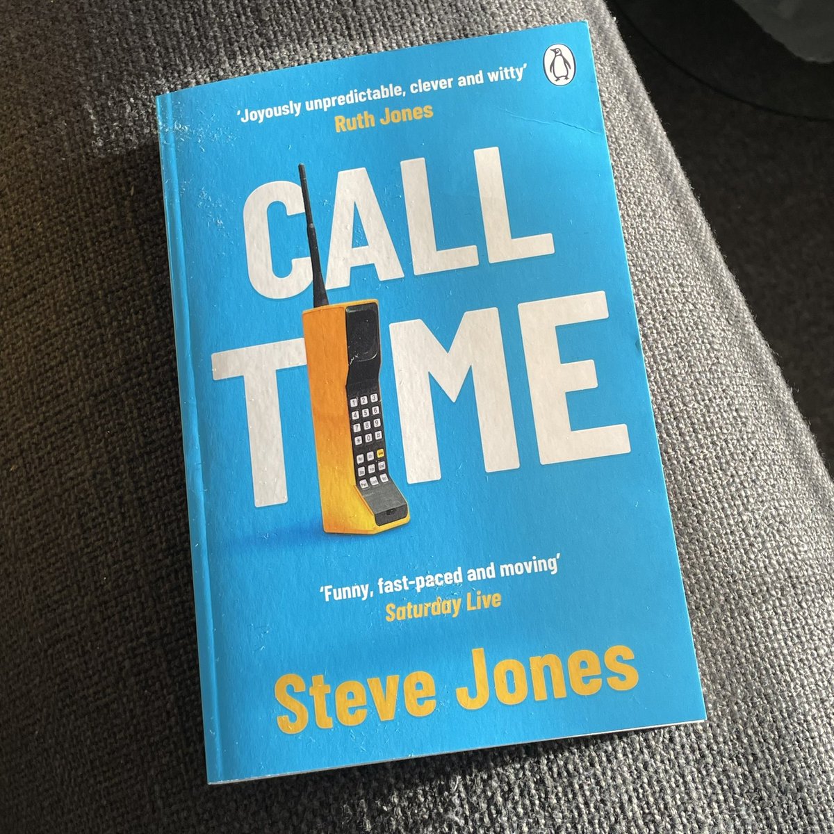 A big thank you to @MichaelJBooks for my #CallTimeReadAlong copy of #CallTime by @SteveJones I’m very much looking forward to reading this 😍📚 #BookTwitter #IAmReading #LoveBooks #Gifted