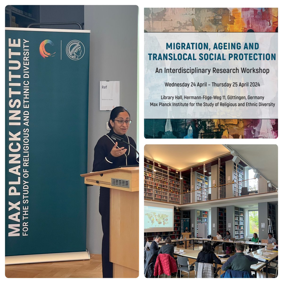 Kickoff to the 'Migration, Ageing & Translocal Social Protection' Workshop by @meghaamrith. Looking forward to discussions with a stellar group of scholars on questions of #transnational & #translocal social protection, focusing on the experiences of older migrants & refugees