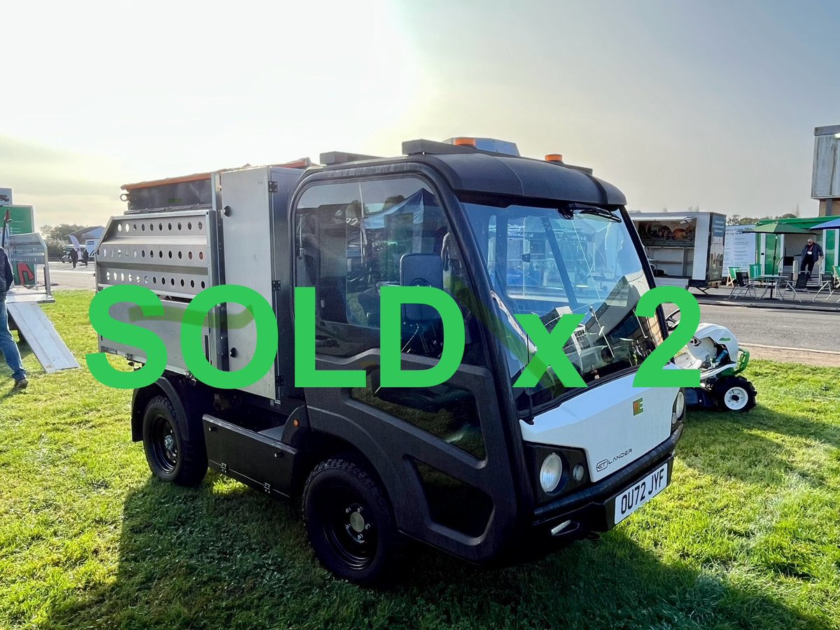 Second day at the CV Show Birmingham,  2 x ET Landers sold, something we have been working on since Sep 23 has now been concluded thanks to our customer visiting today and ordering the vehicles