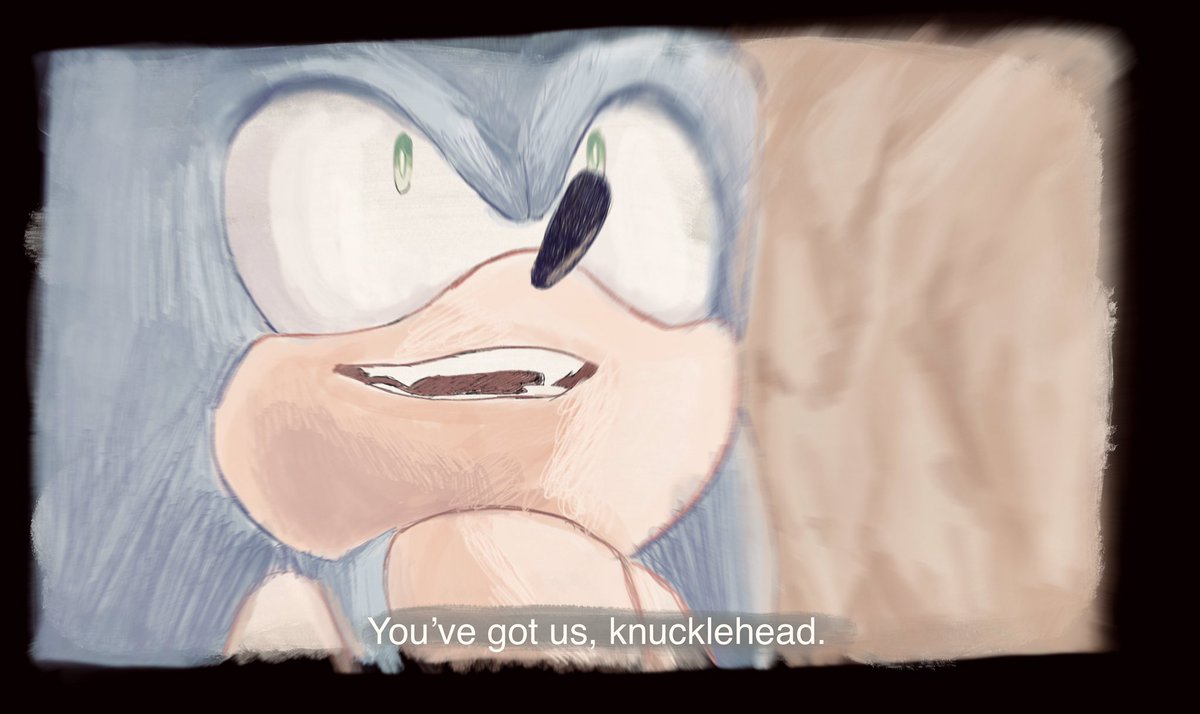 (repost) divergence prologue still hits thank you frontiers for this bro moment #SonicFrontiers #sonicfanart #Knuckles