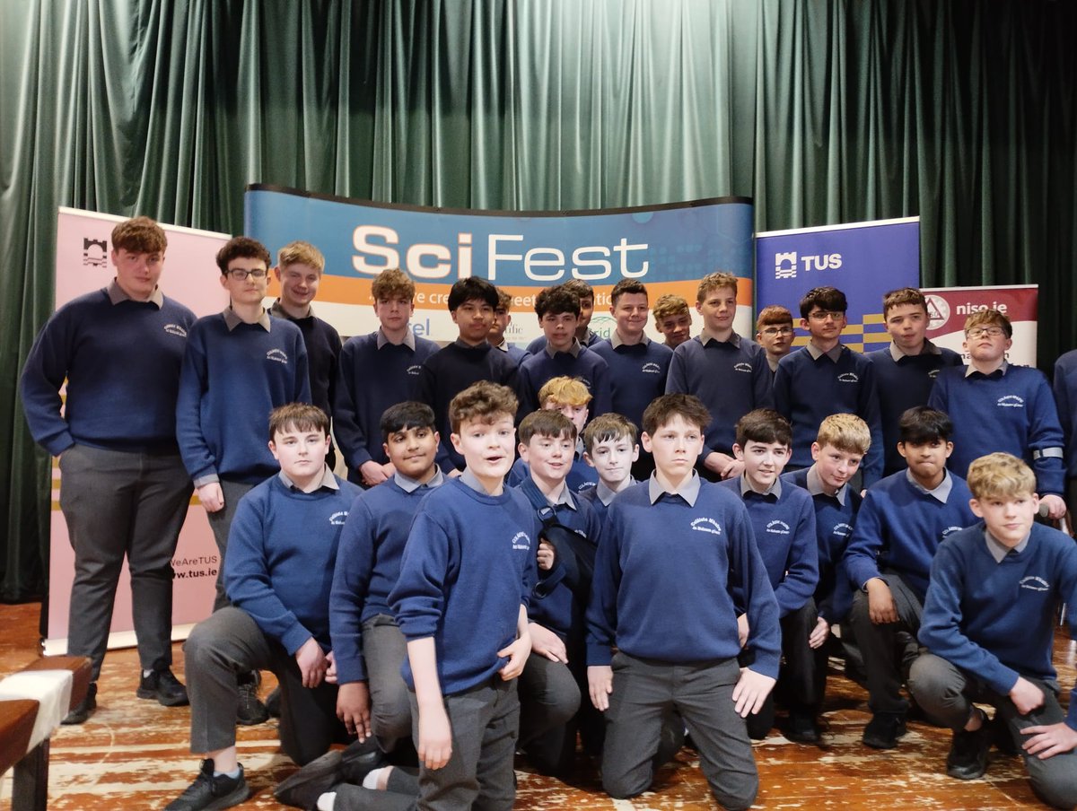 ColaisteCoding's tweet image. Super turn out from the #STEMTEAM @CbsMullingar today, so proud of them for taking part in @SciFest4STEM today @TUS_Athlone_