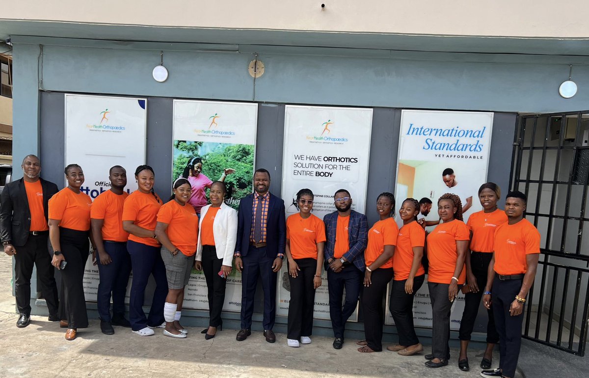 It’s day 24 of the #limblossawarenessmonth2024 

The @ifeanhealthng team decided to join the #llldamorangechallenge 

In a world full of challenges we choose to be the change-makers, the hope-givers, and the dream-chasers. 🦾

Cheers to the amazing team at IfeanHealth.

#LLLDAM