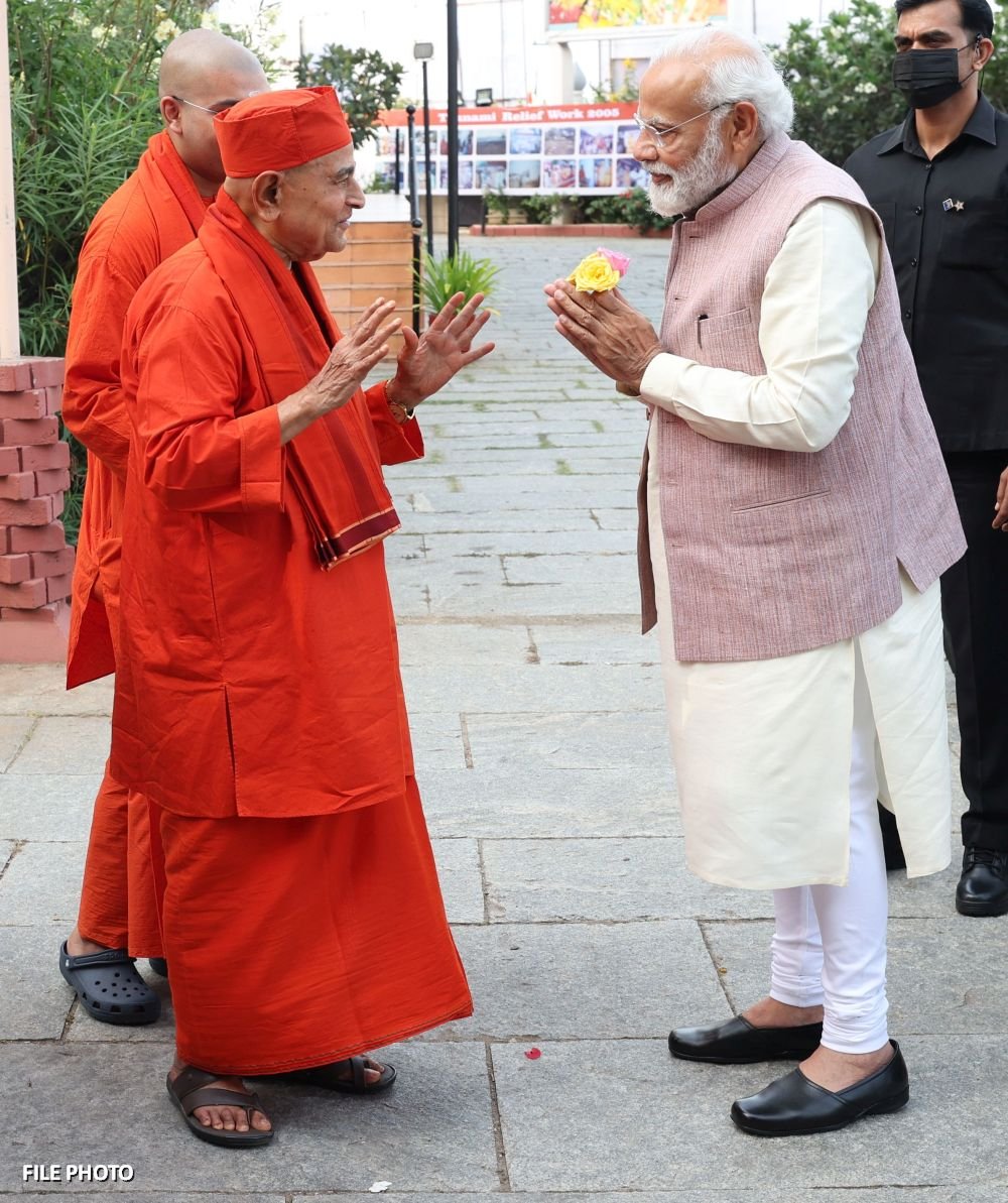 Prime Minister #NarendraModi extends his best wishes to Swami Gautamanandaji Maharaj on being elected as the President of the Ramakrishna Math and Ramakrishna Mission. PM Modi says he is sure that he will guide society to greater wisdom and compassion.