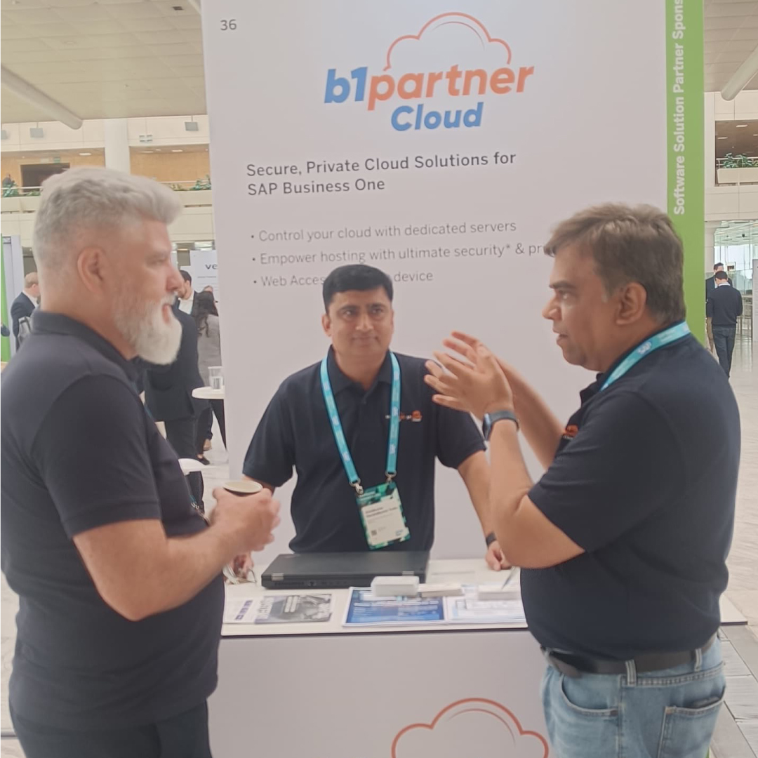 b1partnercloud's tweet image. Our B1 Partner Cloud booth is buzzing at Day 2 of the #SAPPartnerSummit! 

Discover the power of SAP B1 Private Cloud Solutions at Booth No. 36. 

Join us now to drive your business forward!

bit.ly/3vGP82P

#SAPPartnerSummit2024 #SAPB1 #PrivateCloud #B1PartnerCloud