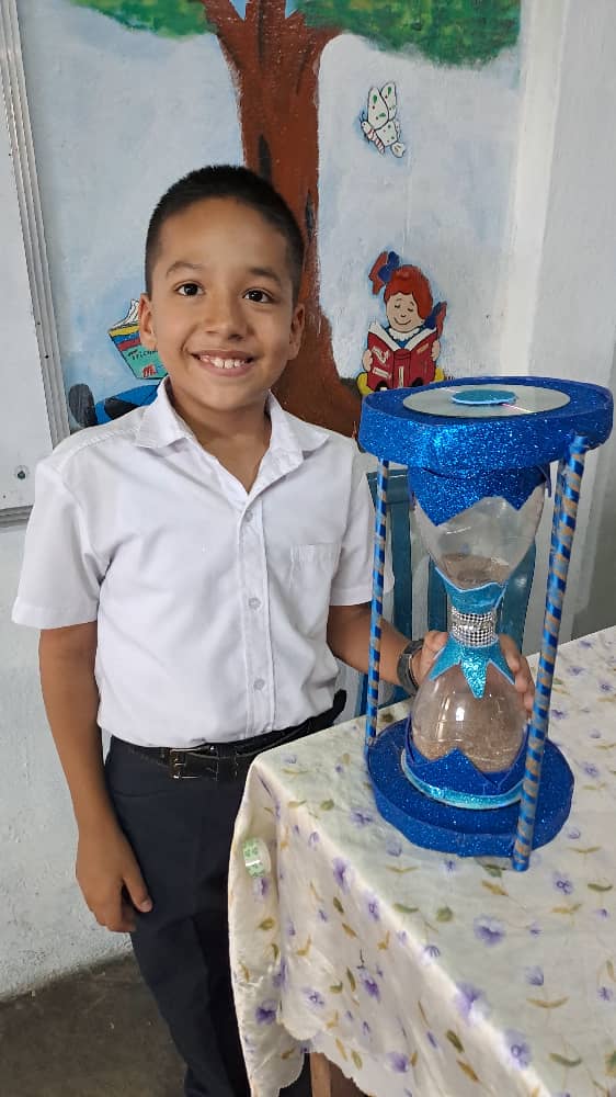 Exposiciones sobre las medidas de longitud, tiempo, capacidad, peso 4to B