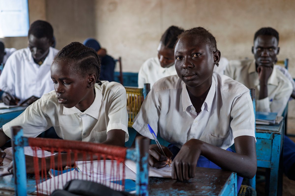 @EduCannotWait-supported Multi-Year Resilience Programme (MYRP) in #SouthSudan, led by @SCSouthSudan, @NRC_Norway, @fca_SouthSudan, has unlocked $2 million in emergency funding to meet the education needs of 300,000 children who have been uprooted by the brutal conflict in #Sudan