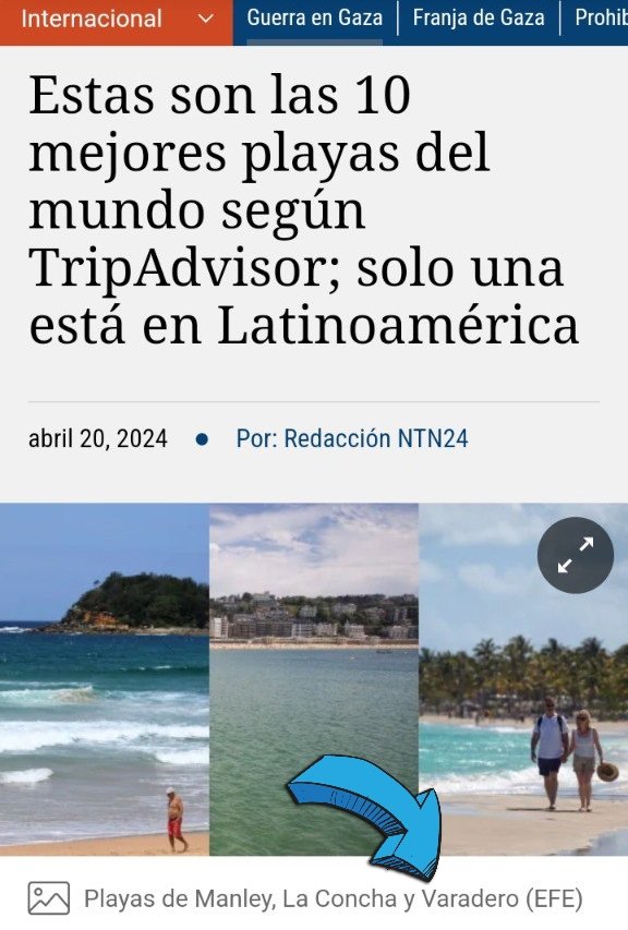 Andas buscando una playa de ensueño para las vacaciones!?!?!?

Solo una de las 10 mejores está en Latinoamérica según Tripadvisor, adivinas cuál!?!?

Ahí les dejo una pista 😉