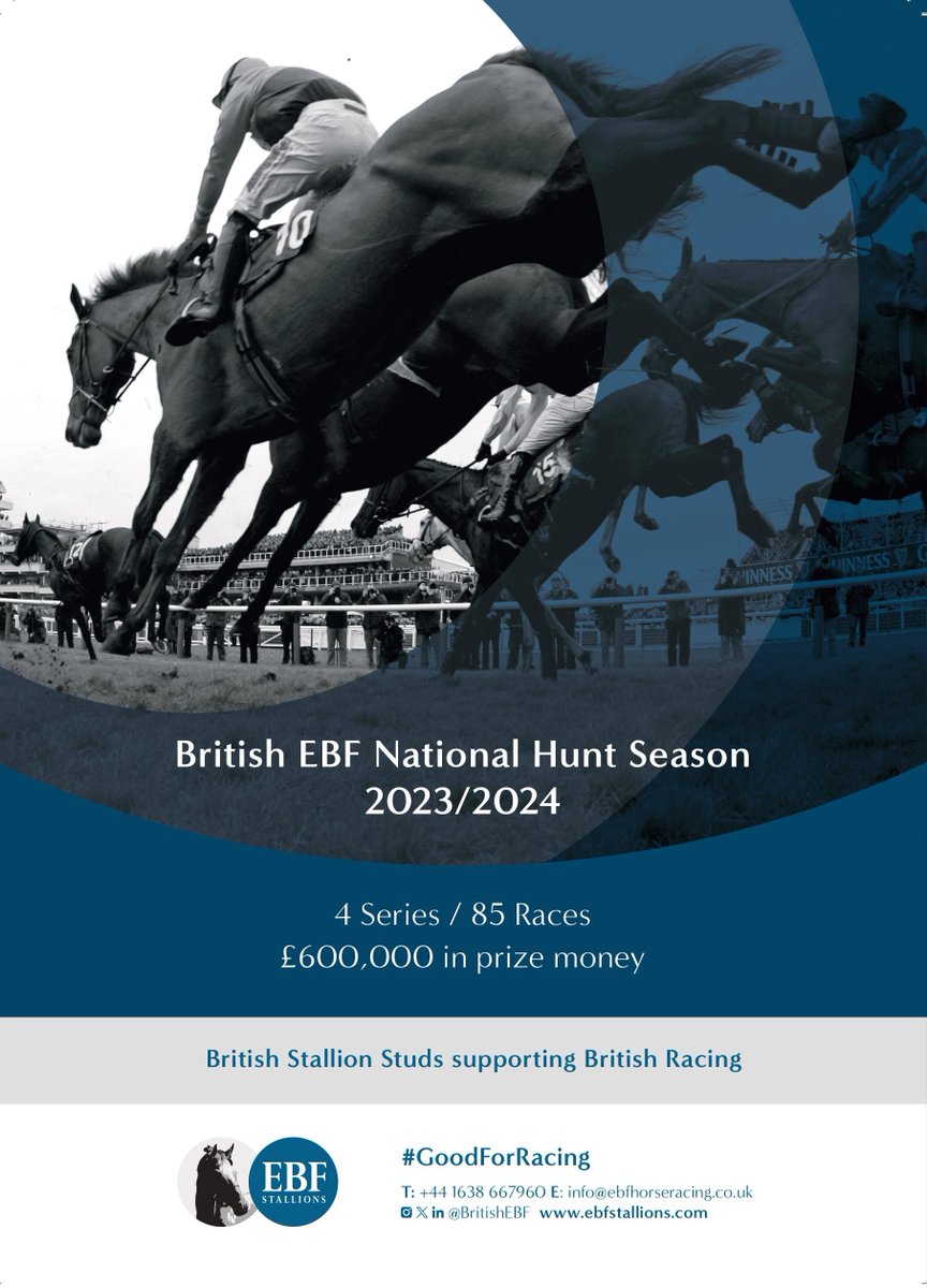 Today's @britishEBF Gold Castle Listed Hurdle today @PerthRacecourse brings to a close our 2023/2024 National Hunt season. 
Supporting races totalling over £600,000 in prizemoney.
#EBFGoodForRacing