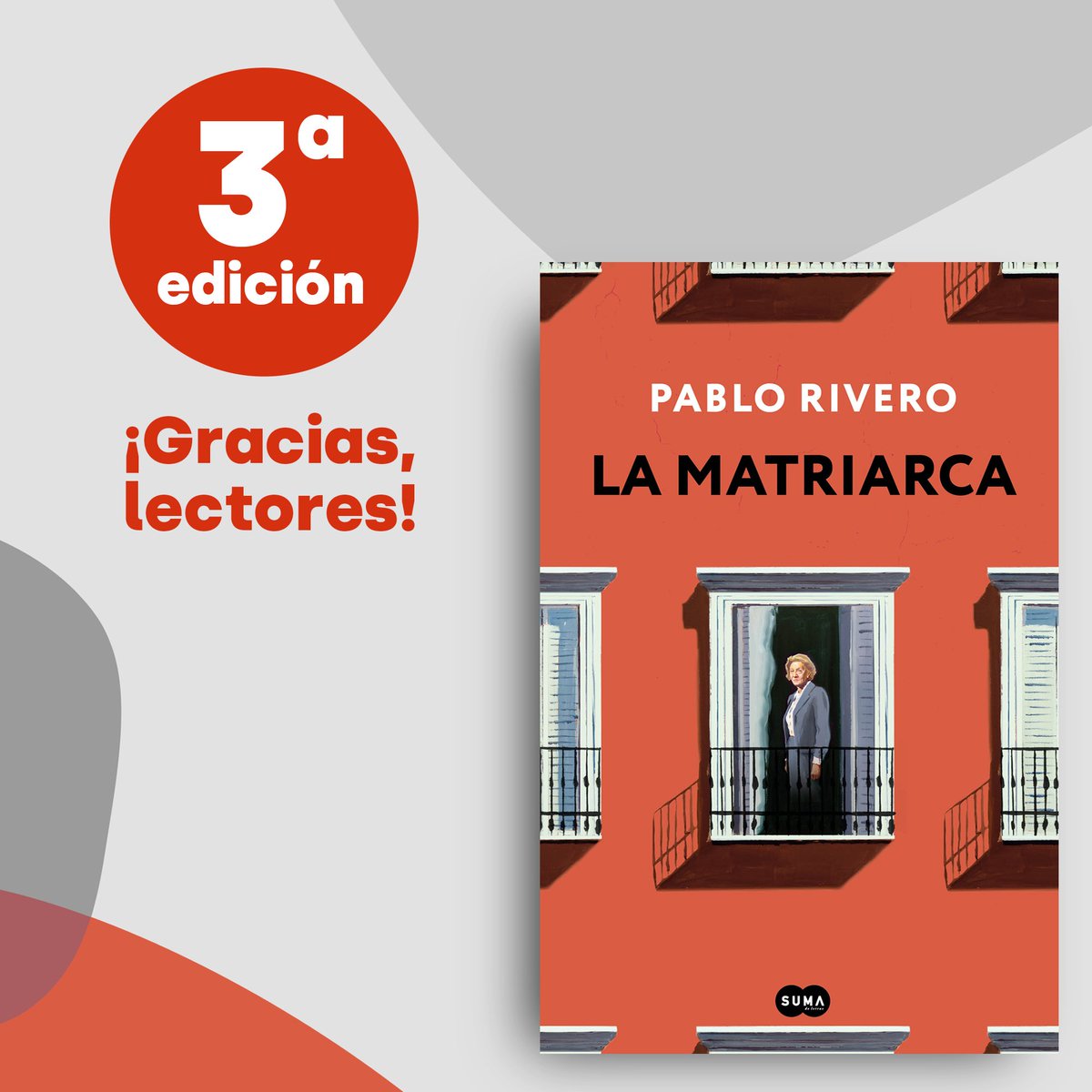 Y para seguir celebrando #SantJordi... ¡Tercera edición de «La matriarca» de Pablo Rivero! Esto va a ser difícil de superar, pero no podemos estar más felices. 👉 bit.ly/4deZZ51