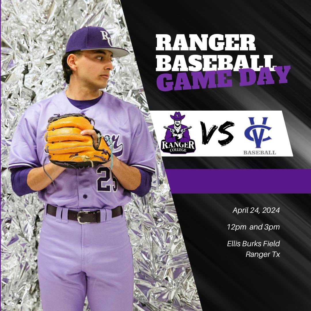 It's Game Day! Come out and support your Ranger College as they play Vernon today at home #rangercollege #pistolsup #gameday #pressuremakesdiamonds #WJR TSBN Game One: tsbnsports.com/vernon-vs-rang… TSBN Game Two: tsbnsports.com/vernon-vs-rang…