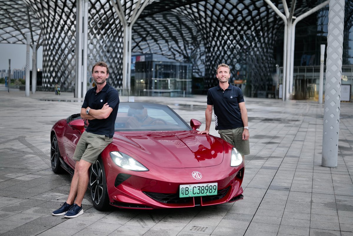 Charging Into The Future | MG Cyberster EV tweet media