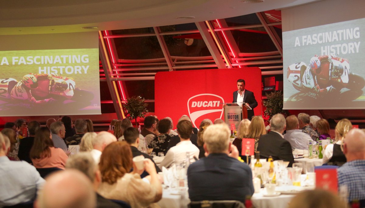 Say hello to the new Honorary Vice-President of the @docgb1, @DucatiMotor legend Troy Bayliss! Over 150 guests have attended an event at the @BMMuseum to commemorate 50 years of the Ducati Owners Club GB: ducati.com/gb/en/news/duc… #Ducati #DOCGB #TroyBayliss