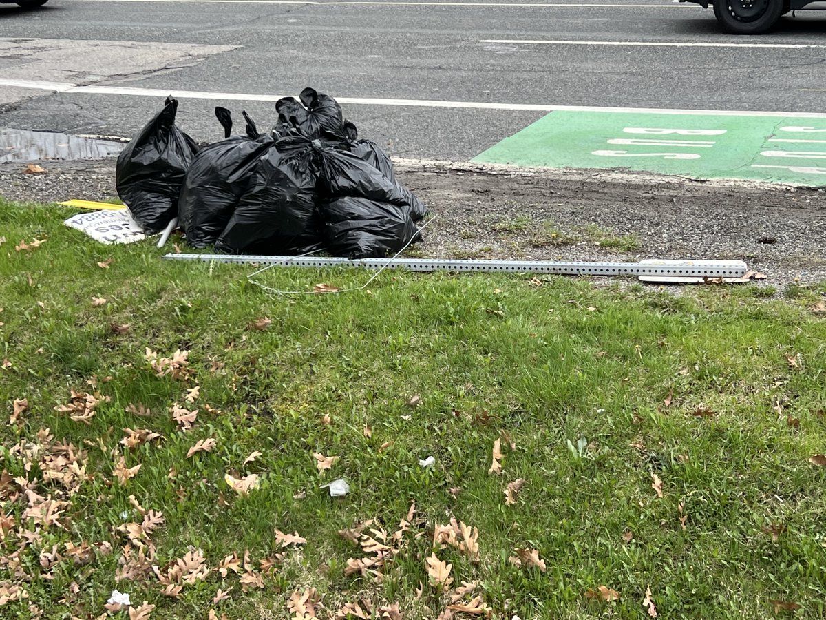 Huge thanks to Ward 2 residents (L-R) Catherine, Lynn, Timea, Rose and Ted (not pictured) for getting out to help clean up our community after a long winter. The clean up was at the woodlot at the south/east corner of Royal York Rd and Eglinton Ave W.