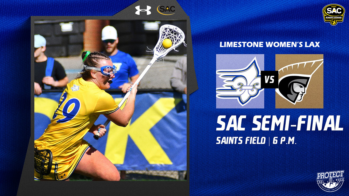 Welcome to the postseason. The @Limestonewlax team hosts Anderson tonight with a spot in the South Atlantic Conference title game on the line. First draw at 6 p.m. and streaming live on @flosports 📹 flolive.tv/live/91290 📊 golimestonesaints.com/sidearmstats/w… #GoSaints #ProtectTheRock