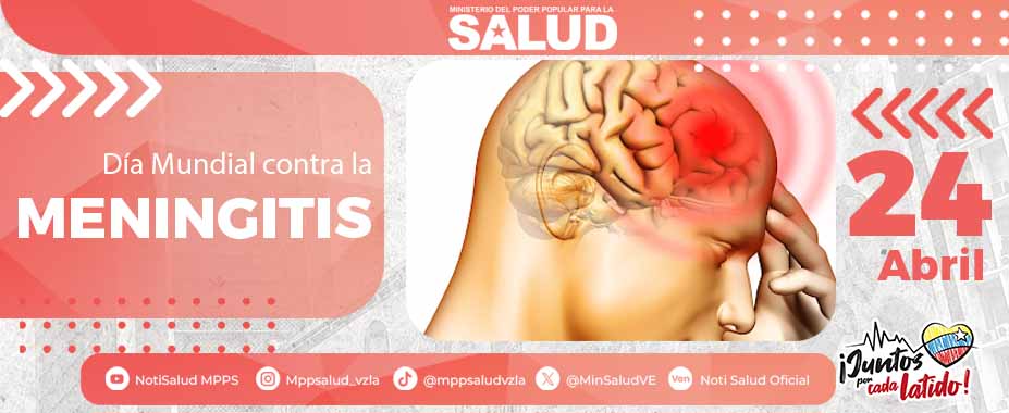 Día Mundial contra la Meningitis Lee + aquí 👉 acortar.link/xOD3ku #JuntosPorCadaLatido #SembrandoPatria @NicolasMaduro @MagaGutierrezV