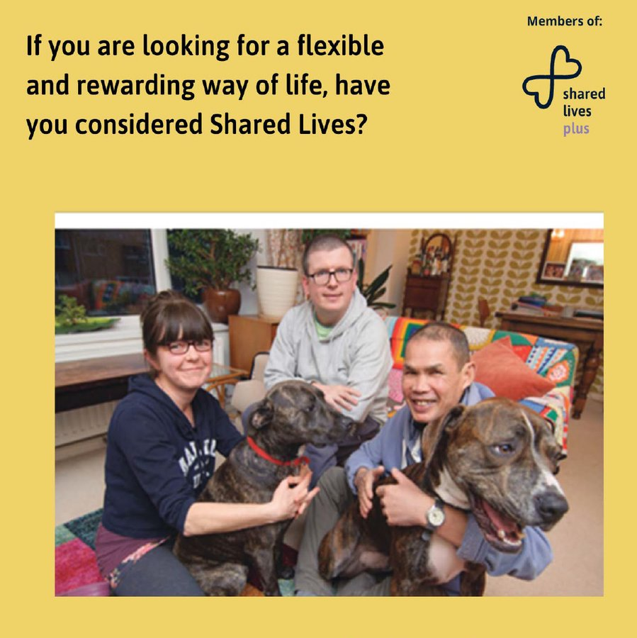 Our lives get better when they are shared!👨‍👩‍👧‍👦 Do you have a spare room?🏡 Become a Shared Lives carer and make a positive difference to someone else’s life, overnight or for a short break. ℹ️For more information visit: orlo.uk/Zd41S #HelpinBrum