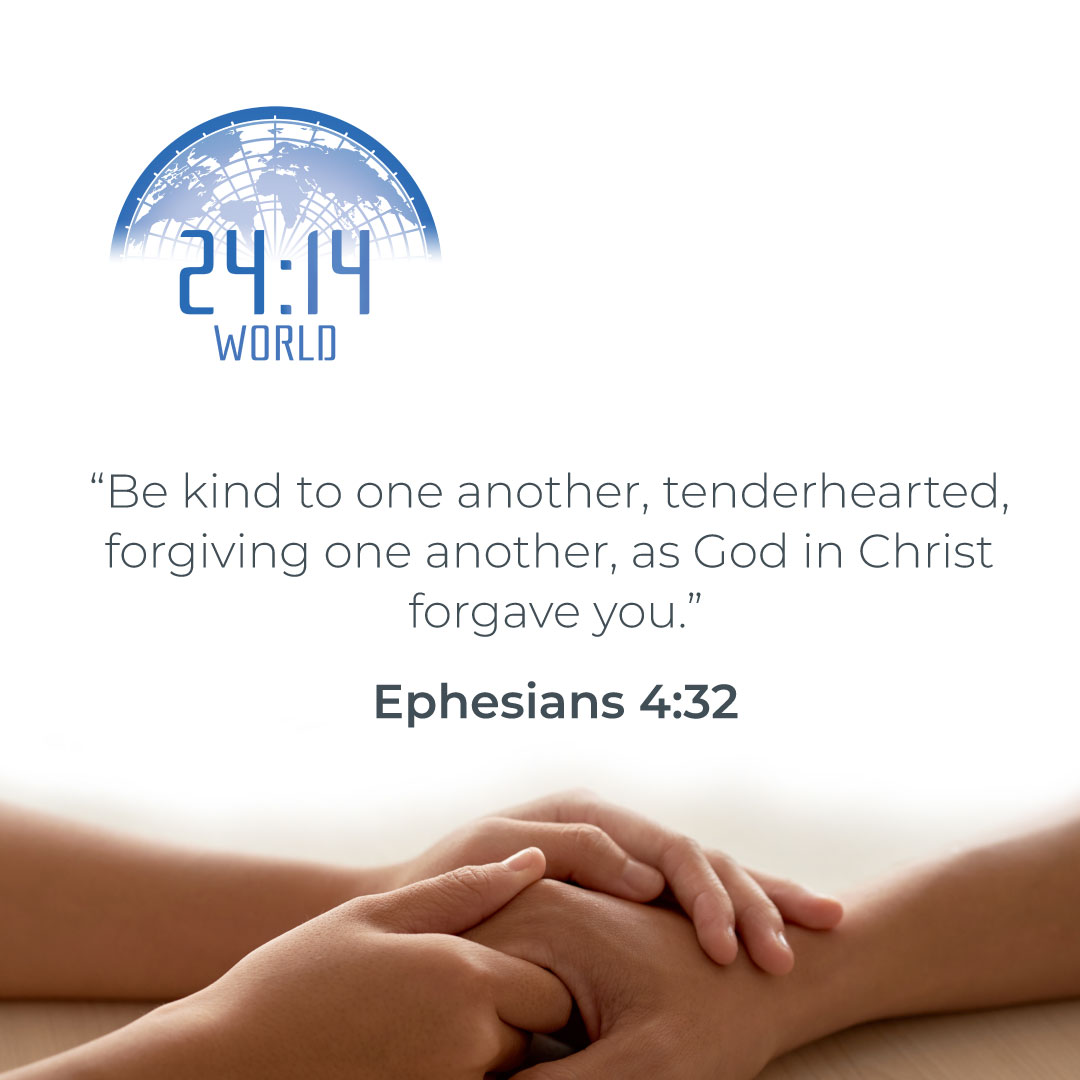 Let's embody kindness and forgiveness as inspired by Ephesians 4:32 (ESV). Let's spread love and compassion!

#kindnessmatters #loveinaction #forgiveness #spreadloveandkindness #2414world