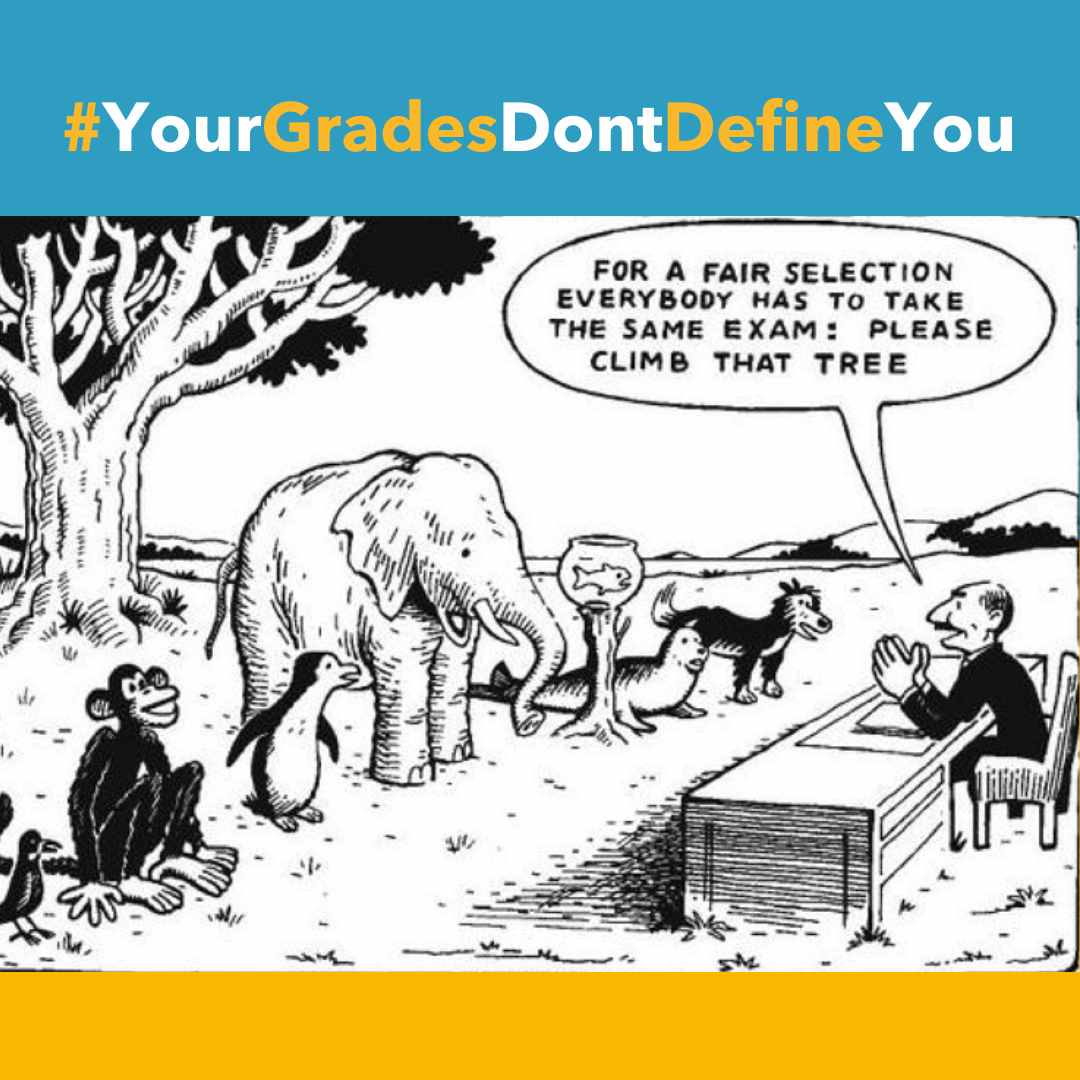 We love this cartoon that highlights the drawbacks of the ‘one size fits all’ #education system. The system doesn't value individuality, and young people’s well-being often comes at the cost of doing well in high-stakes exams 🫶🏻

Anyone know who the artist is? 

#WednesdayWisdom