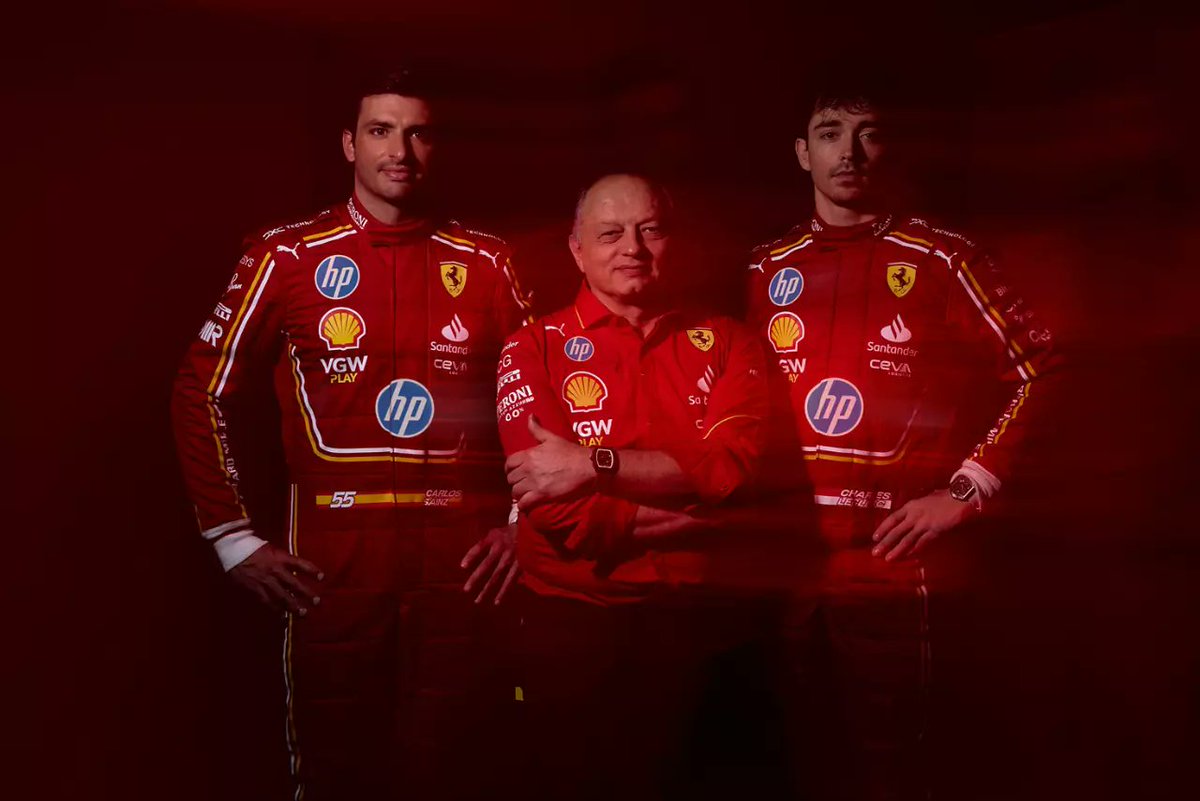 🚨OFICIAL🚨 Scuderia Ferrari hace oficial su asociación con HP como Sponsor y a partir de ahora tomará el nombre de 'Scuderia Ferrari HP'.