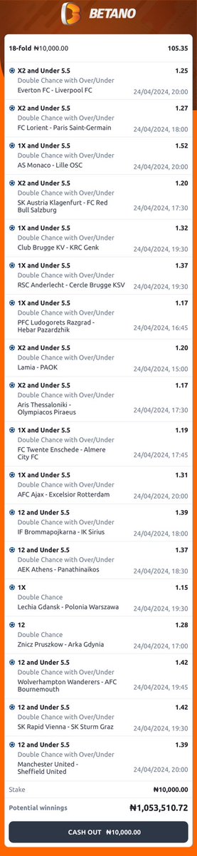 It might be today ✍🏻 100 odds on BETANO (+18) Code: GX0NAZSR Register here: bit.ly/4cr1tcd Promo code: CINDY Play responsibly