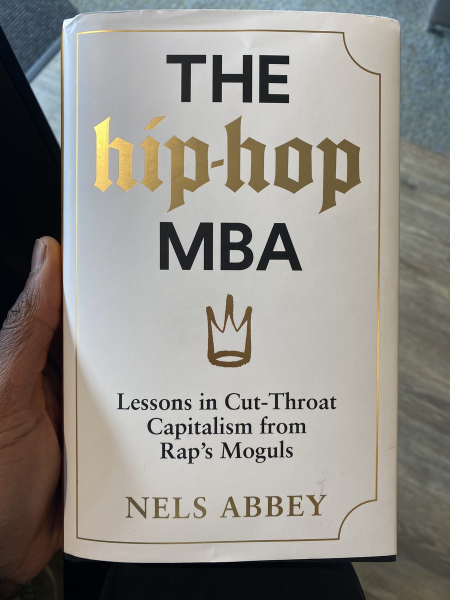 One more for this landmark book. A MUST read for anyone who: ⭐️loves hiphop/ history ⭐️has ever studied business ⭐️wants to make money ⭐️likes or loathes money ⭐️wants to develop strategically ⭐️needs to learn how business works It’s so good. Smashed it 👊🏿@nelsabbey