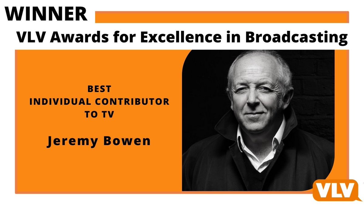 Huge congratulations to the amazing @BowenBBC @BBC @BBC_Middle_East 
 for winning the VLV Award for Best Individual Contributor to TV #publicservicebroadcasting