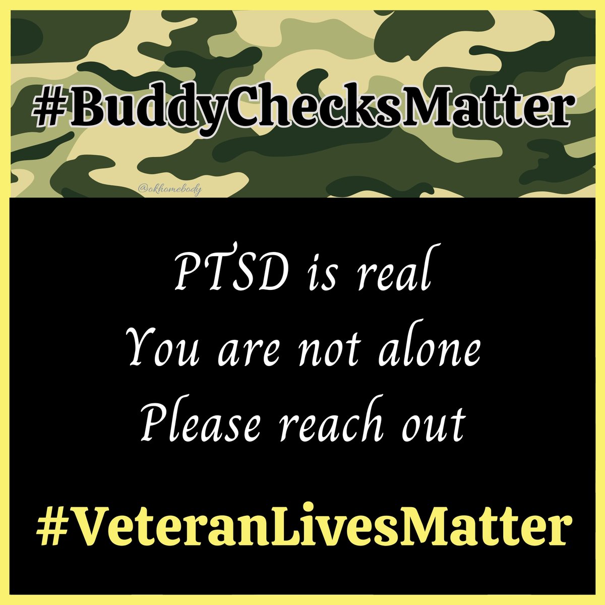 🇺🇸 #WarriorWednesday #Buddy✅with #Veterans 🙏RH 🇺🇸 ⭐️ #Turn22to0 #988press1 ❤️🤍💙 #VeteransLivesMatter⭐️ ❗️PLEASE REPOST ALL #BuddyChecks if you can❗️ 🇺🇸 @mil_vet17 @acls9_9 @stvwht @mmoyak ⭐️ 🇺🇸 @cesheldon1 @USAVet_5 @DPatrioticvet⭐️ 🇺🇸 @CombatDoc4 @FawnMacMT @SRecupero1776⭐️