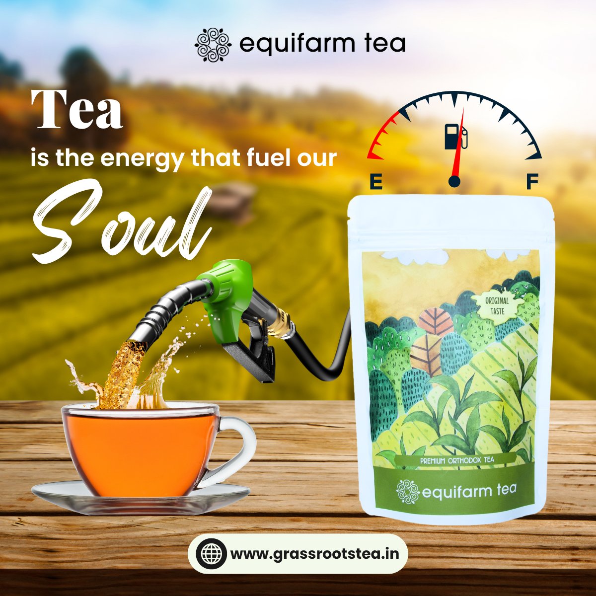 Equifarm_Tea's tweet photo. ☕Say goodbye to sluggishness &amp; hello to sustained vitality with every sip. The perfect pick-me-up to keep you energized throughout the day.
👉Buy : https://t.co/RzkMdag1aX

#naturalenergy #healthyhabits #greentea #tea #refreshingstart #equifarmtea #vocalforfarmer #grassrootstea https://t.co/4QQSTaznUi