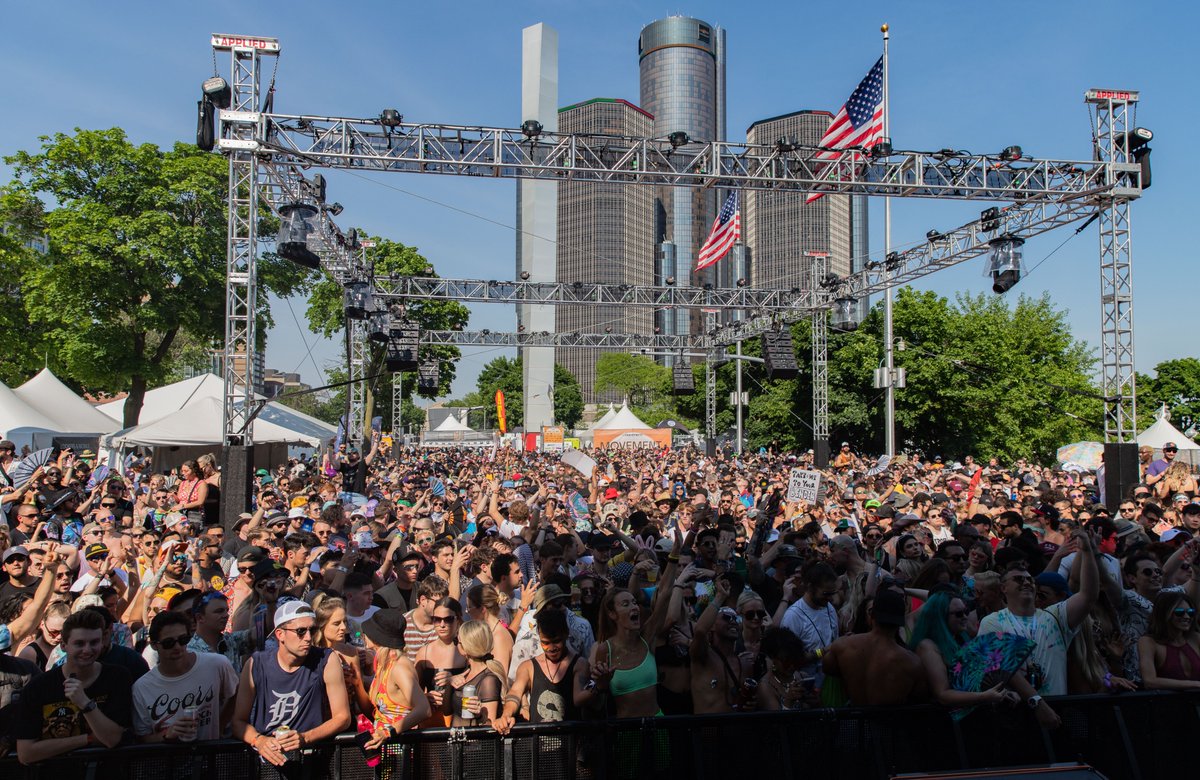 🎉 Get ready to rave at @MovementDetroit during #MemorialDayWeekend. 🎵 @paxahau
 
📍: Hart Plaza, Detroit
📅 : May 25-27, 2024
🎟️ : movementfestival.com
 
There will be 6 stages with unique vibes: Movement Stage, Pyramid Stage, Detroit Stage, and the Underground Stage – in