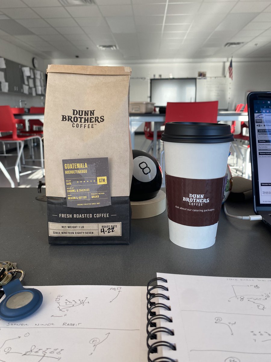 This April Wednesday brought to you by @dunnbroscoffees #TeachingFuel #Magic8Ball