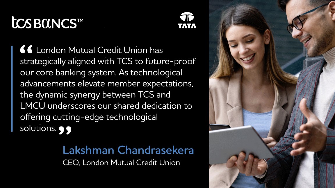 London Mutual Credit Union redefined its customer experience with TCS BaNCS by providing an enhanced digital and secure banking experience driving client-centricity. To know more: tcs.com/what-we-do/pro… #creditunion #corebanking #uk #frictionlessjourneyswithtcsbancs